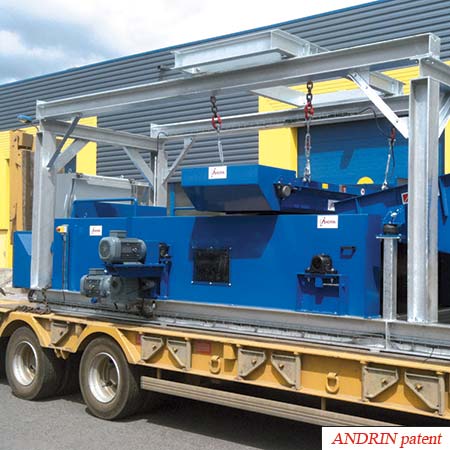 Andrin patented eddy current separator